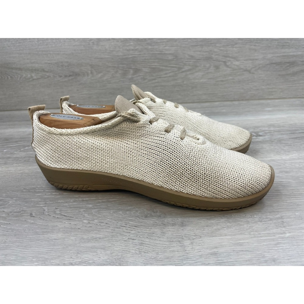 Arcopedico LS Women's Sneaker Running Lace Up Knitted US 9.5 White Casual Shoes